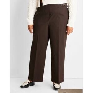 Future collective Side Belted Brown Pants size 14